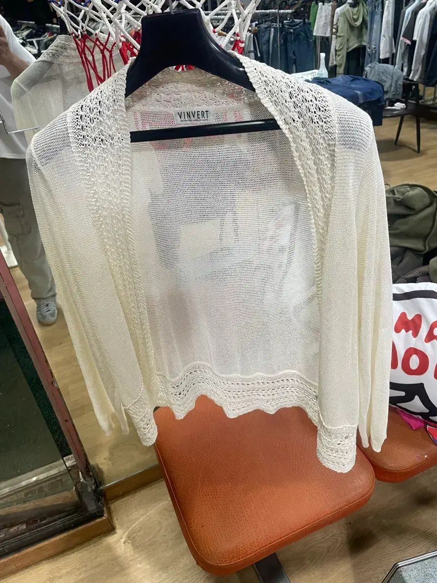 Sanyo vinvert カーディガン