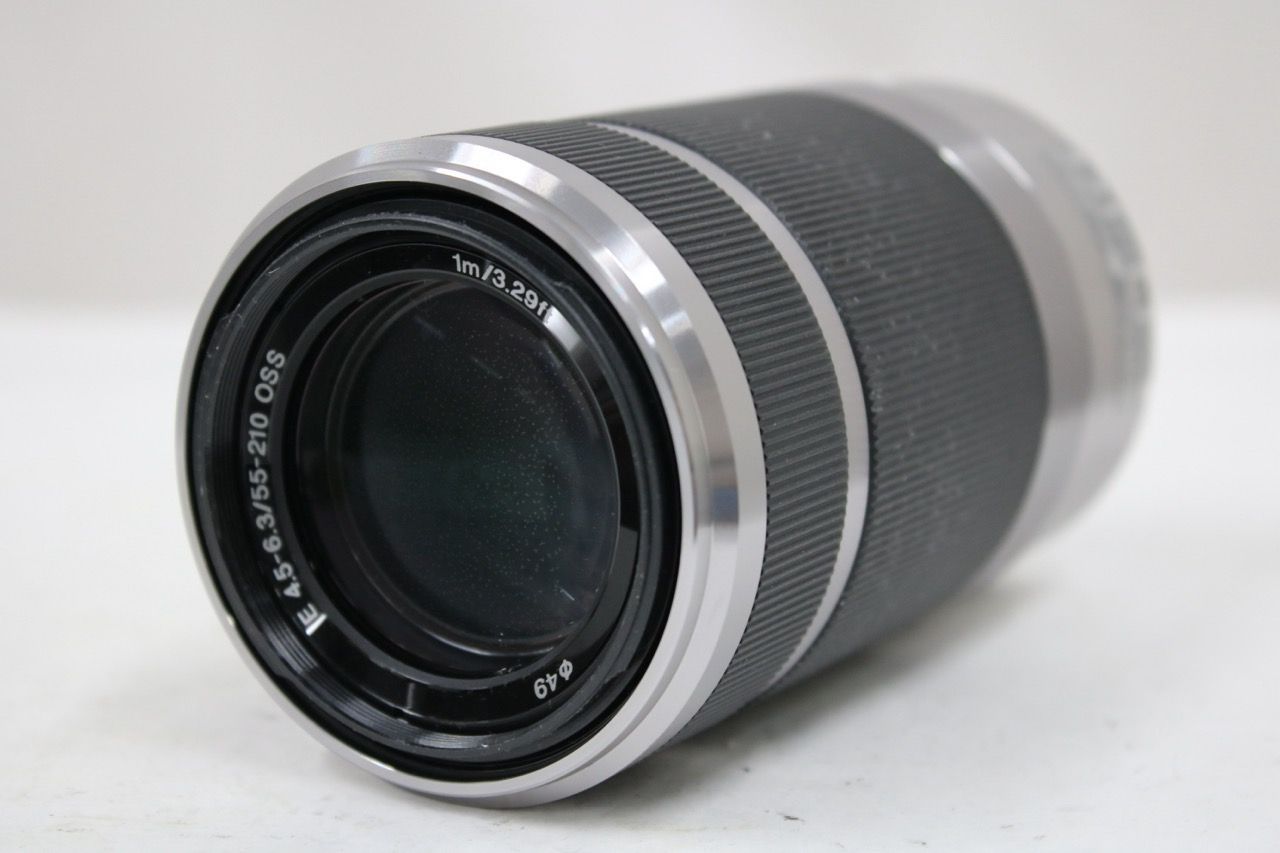 【返品保証】 ソニー Sony E 55-210mm F4.5-6.3 OSS レンズ e14689