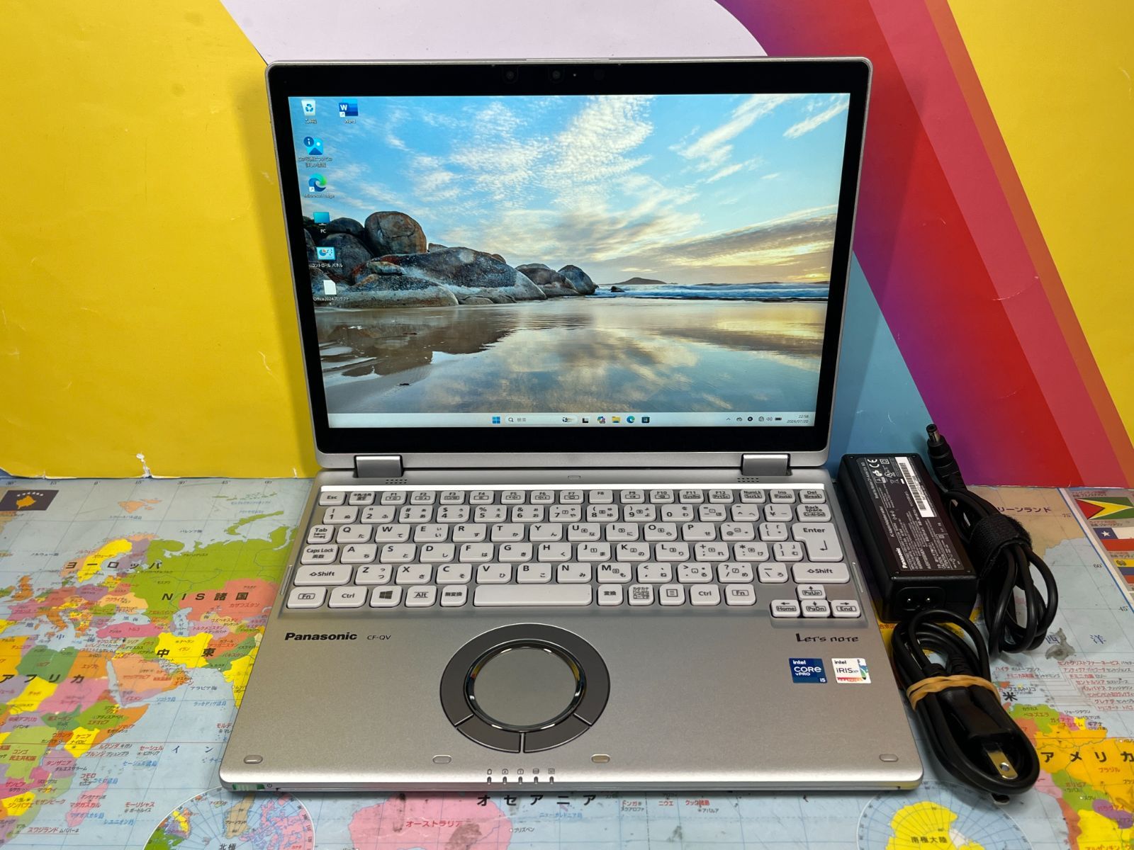 美品16GBレッツノートCF-QV1 12型軽量 Office - メルカリ