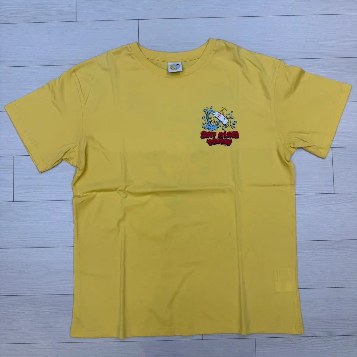 スカイハイ팜 Tシャツ イェロー large