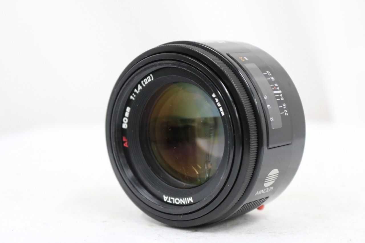 【返品保証】 ミノルタ Minolta AF 50mm F1.4 レンズ e14874
