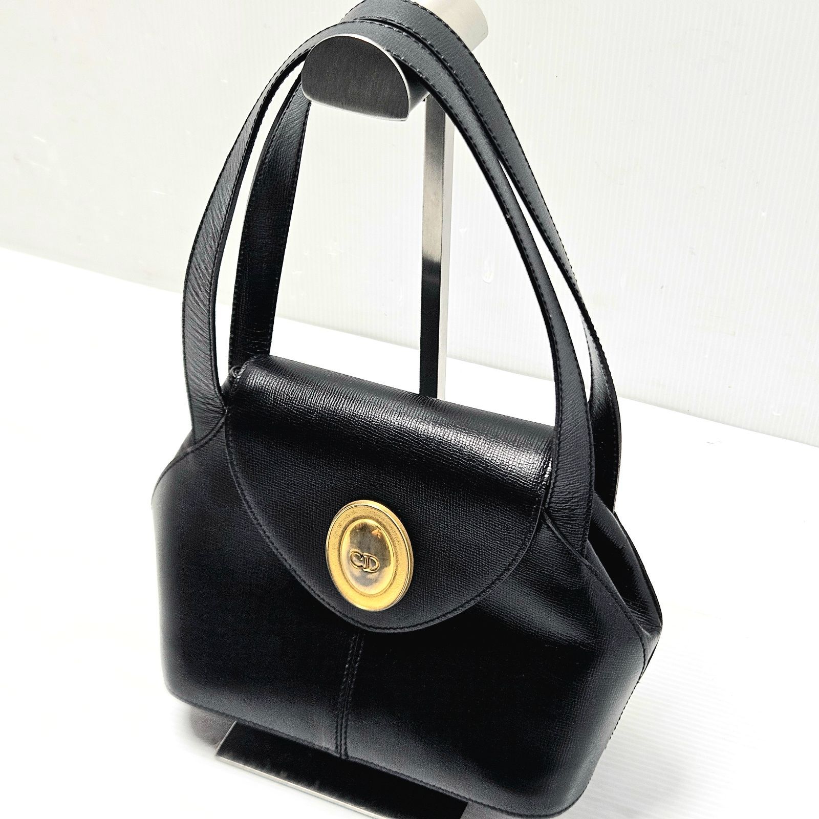 ヴィンテージ】 Christian Dior クリスチャンディオール CDロゴ レザー 