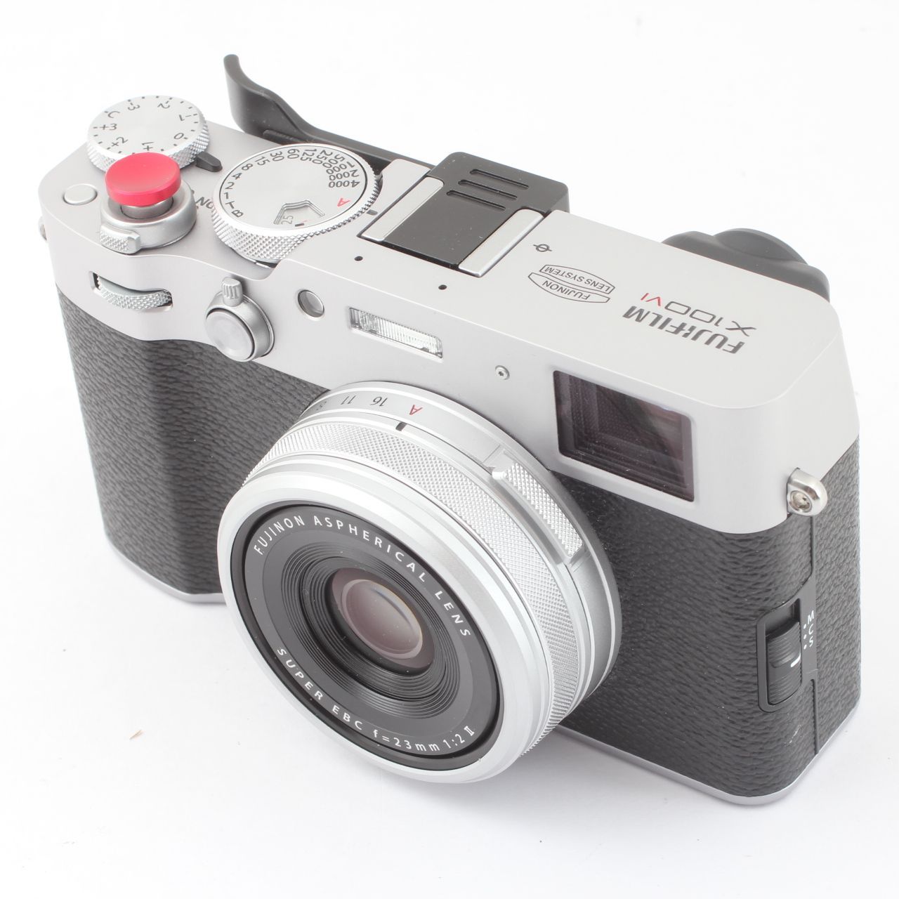 ショット数400回 未使用に近い Fujifilm X100VI シルバー コンパクト