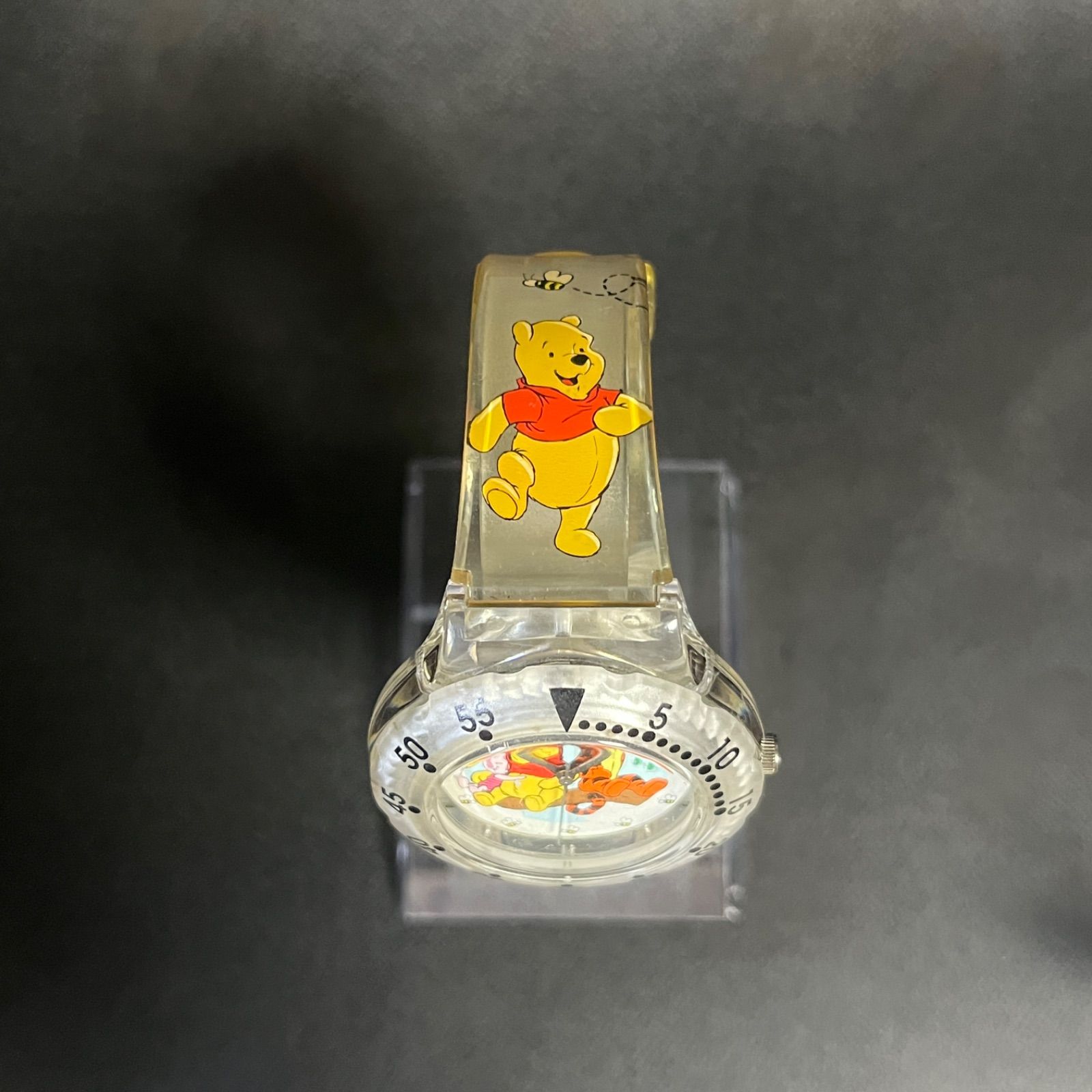 稼働品】 くまのプーさん ティガー Disney ディズニー クリアウォッチ