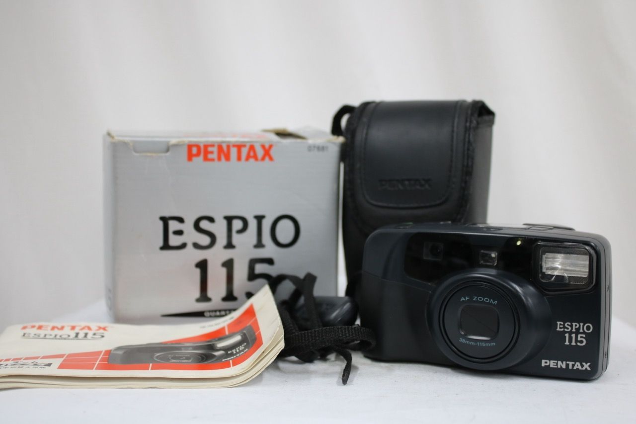 【返品保証】 【元箱付き】ペンタックス Pentax ESPIO 115 38-115mm コンパクトカメラ e14937