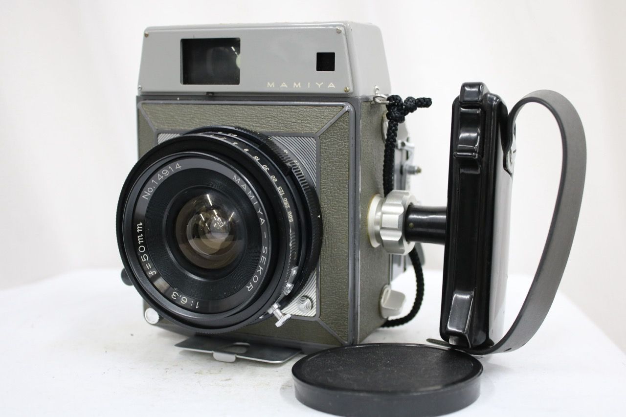 訳あり品】 マミヤ Mamiya Press SEKOR 50mm F6.3 中判カメラ e14961