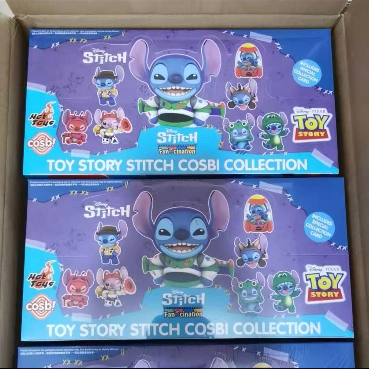 ホットトイズ　ピクサー　トイストーリー　コスビ　おまとめセット 8種セット 海外限定 スティッチ トイストーリー コラボ フィギュア