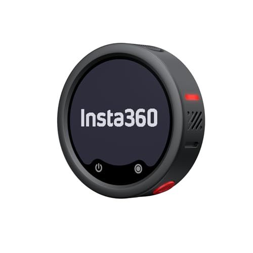 【新品】Insta360 Mic Pro グラファイト・ブラック 送信機 ピンマイク、iPhone／カメラ／Android対応 ワイヤレスミニラベリアマイク、動画撮影用ワイヤレスマイク、Bluetooth、カスタマイズ可能なE-Inkディスプレイ、3マイクアレ