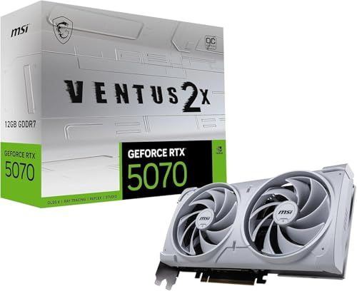 【新品】MSI GeForce RTX 5070 12G VENTUS 2X OC WHITE グラフィックスボード VD9070 74,784円