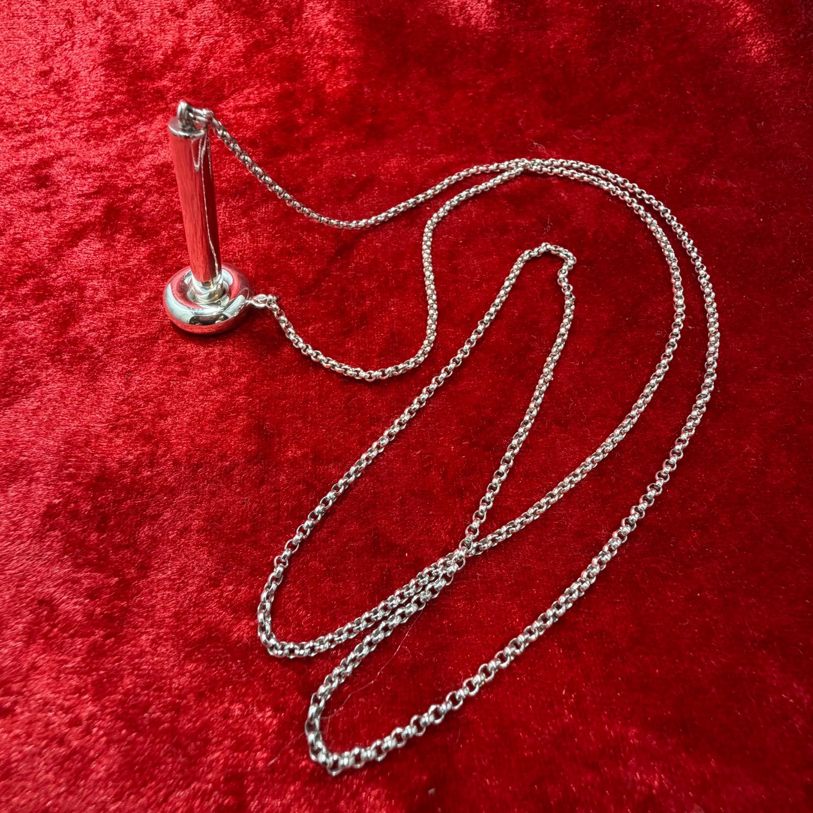 美品ネックレス ペンデュラム ジョージジェンセン/GEORG JENSEN - メルカリ
