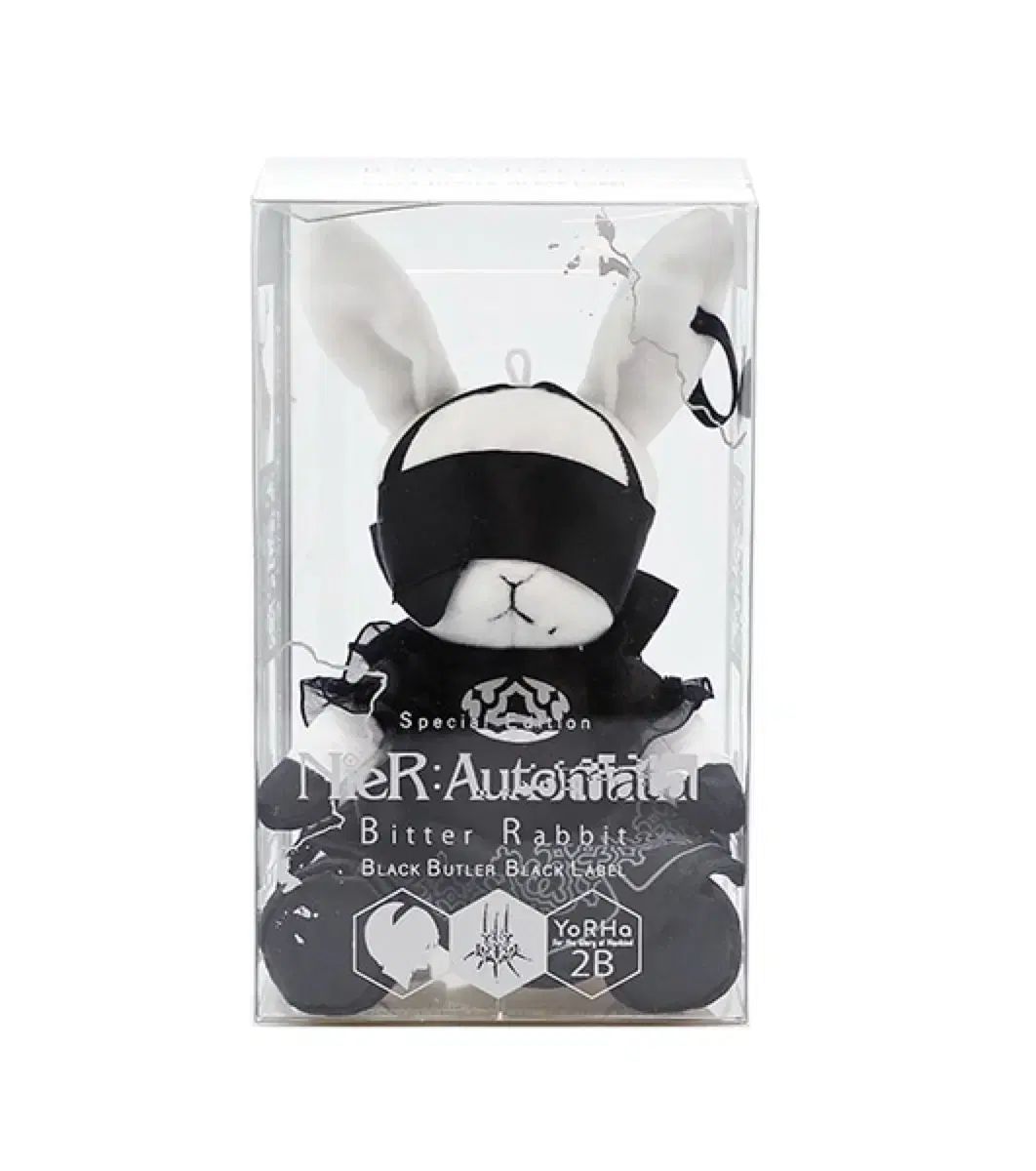 黒執事 x NieR Automata コラボ ビターラビット ミニ ぬいぐるみ ニアー オートマタ 2B キーホルダー グッズ