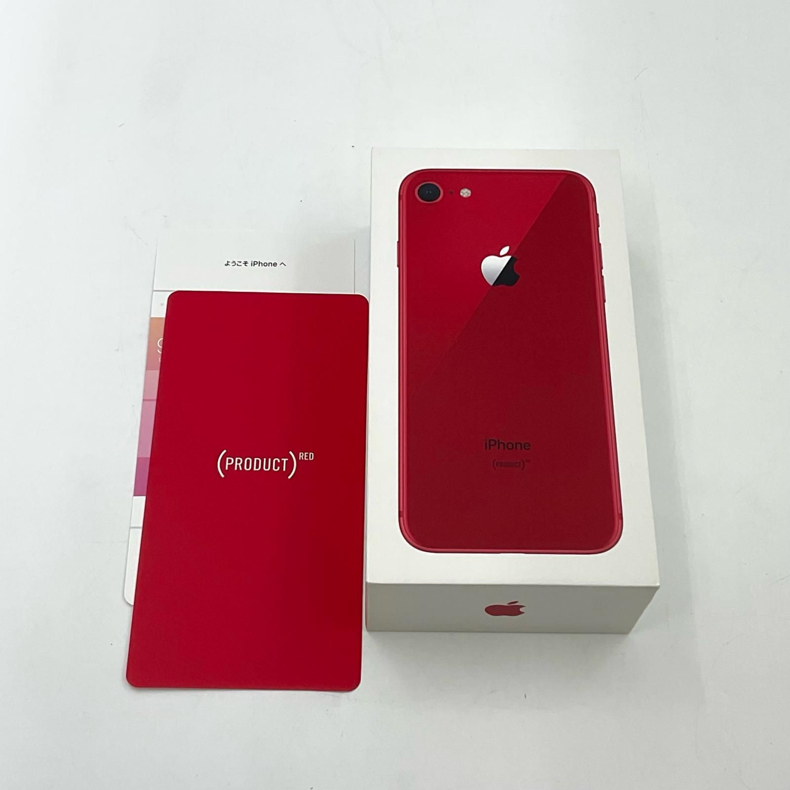 iPhone 8 64GB (PRODUCT)RED SIMフリー 中古 - メルカリ