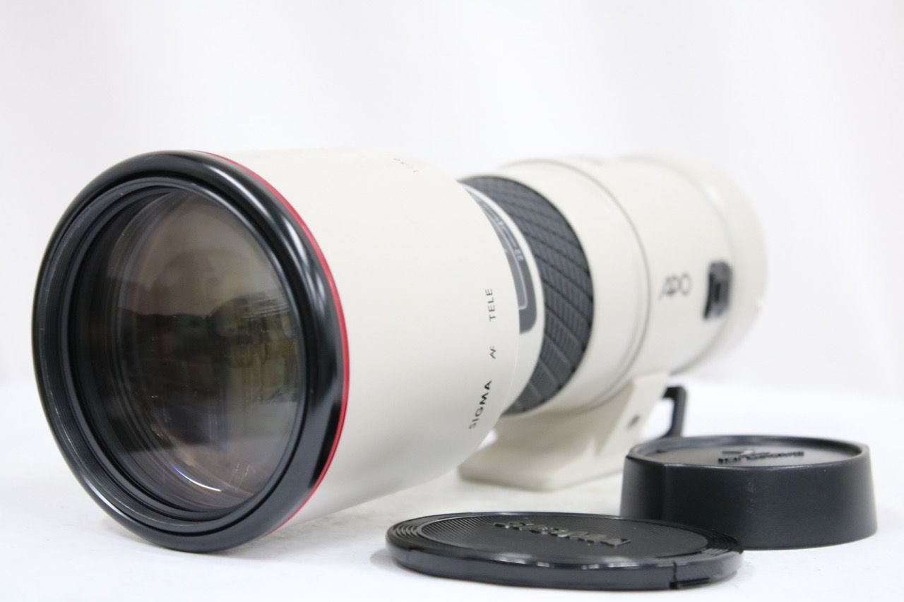 【訳あり品】 シグマ Sigma 400mm F5.6 APO 前後キャップ付き キャノンマウント レンズ e14991