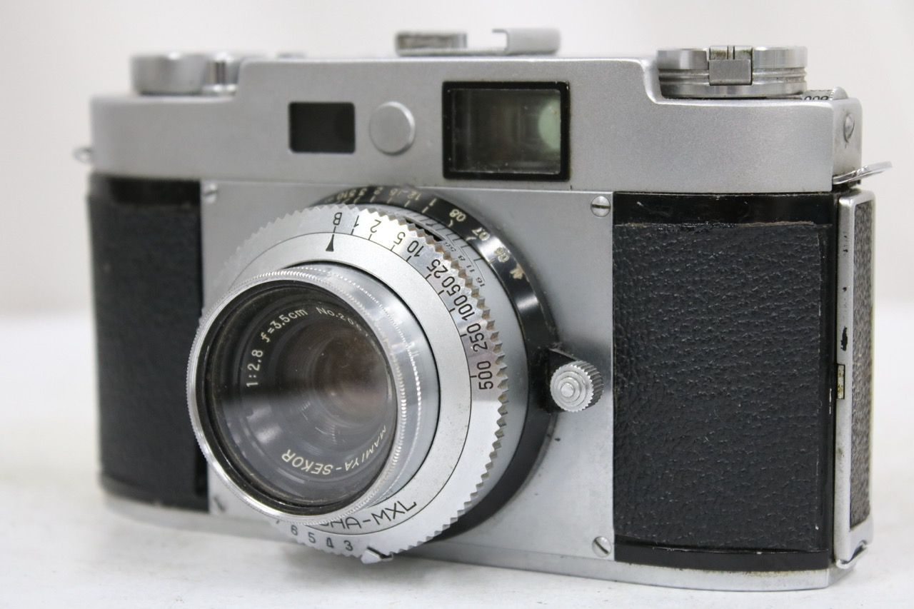 【訳あり品】 マミヤ Mamiya MAMIYA-35 MAMIYA-SEKOR 3.5cm F2.8 レンジファインダー カメラ e14994