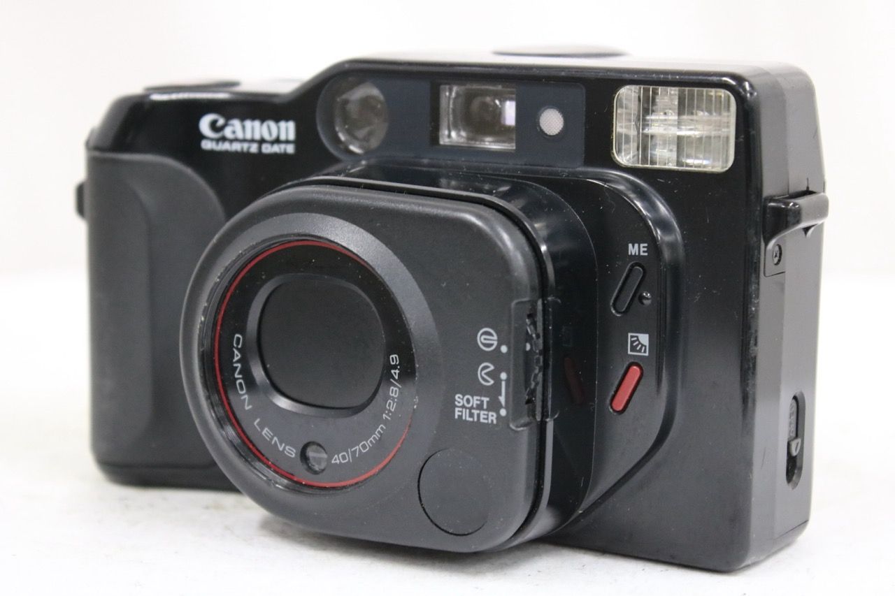 【返品保証】 キャノン Canon Autoboy TELE QUARTZ DATE 40-70mm F2.8-4.9 コンパクトカメラ e14998