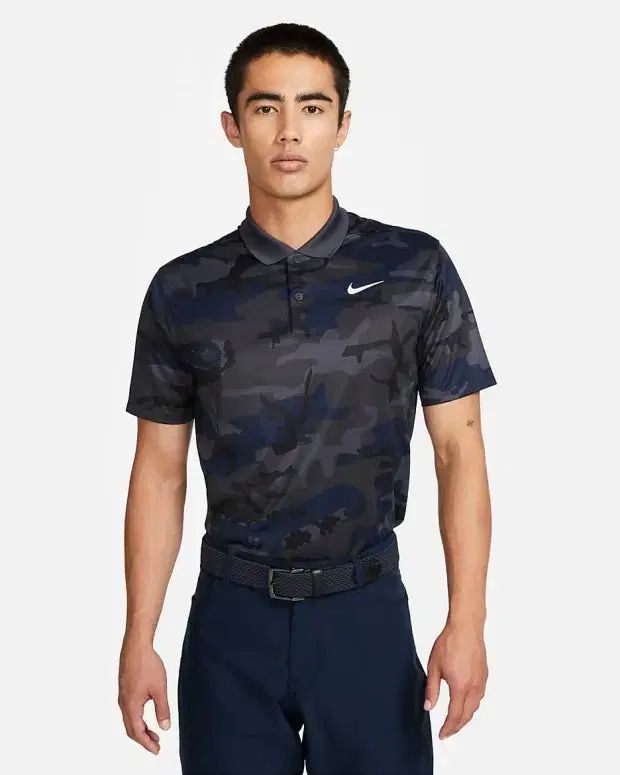 (105-110) メンズ NIKE ナイキ ゴルフ 新モデル ヴィクトリー+ カモフラージュ 半袖T カラーTシャツ Tシャツ