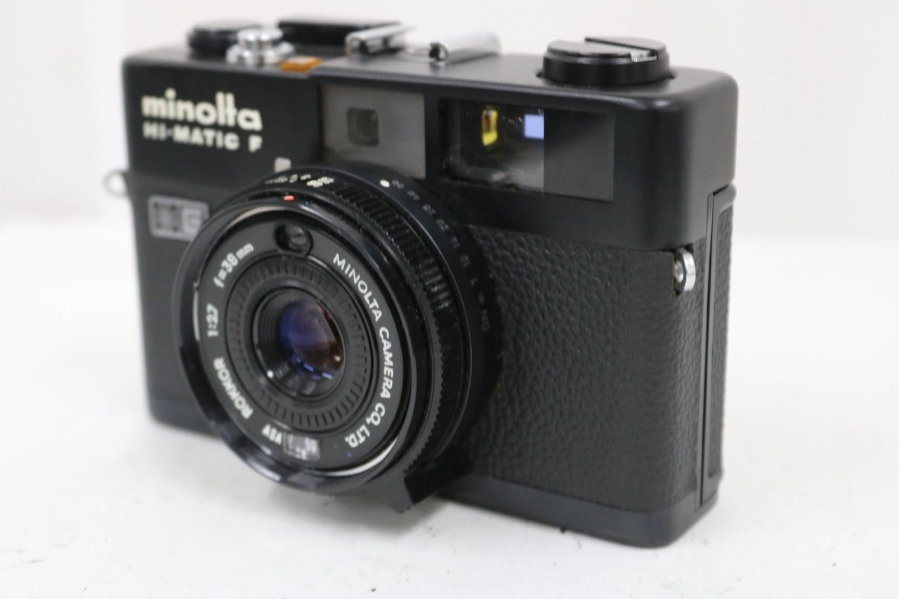【返品保証】 ミノルタ Minolta HI-MATIC F 38mm F2.7 レンジファインダー カメラ e15080