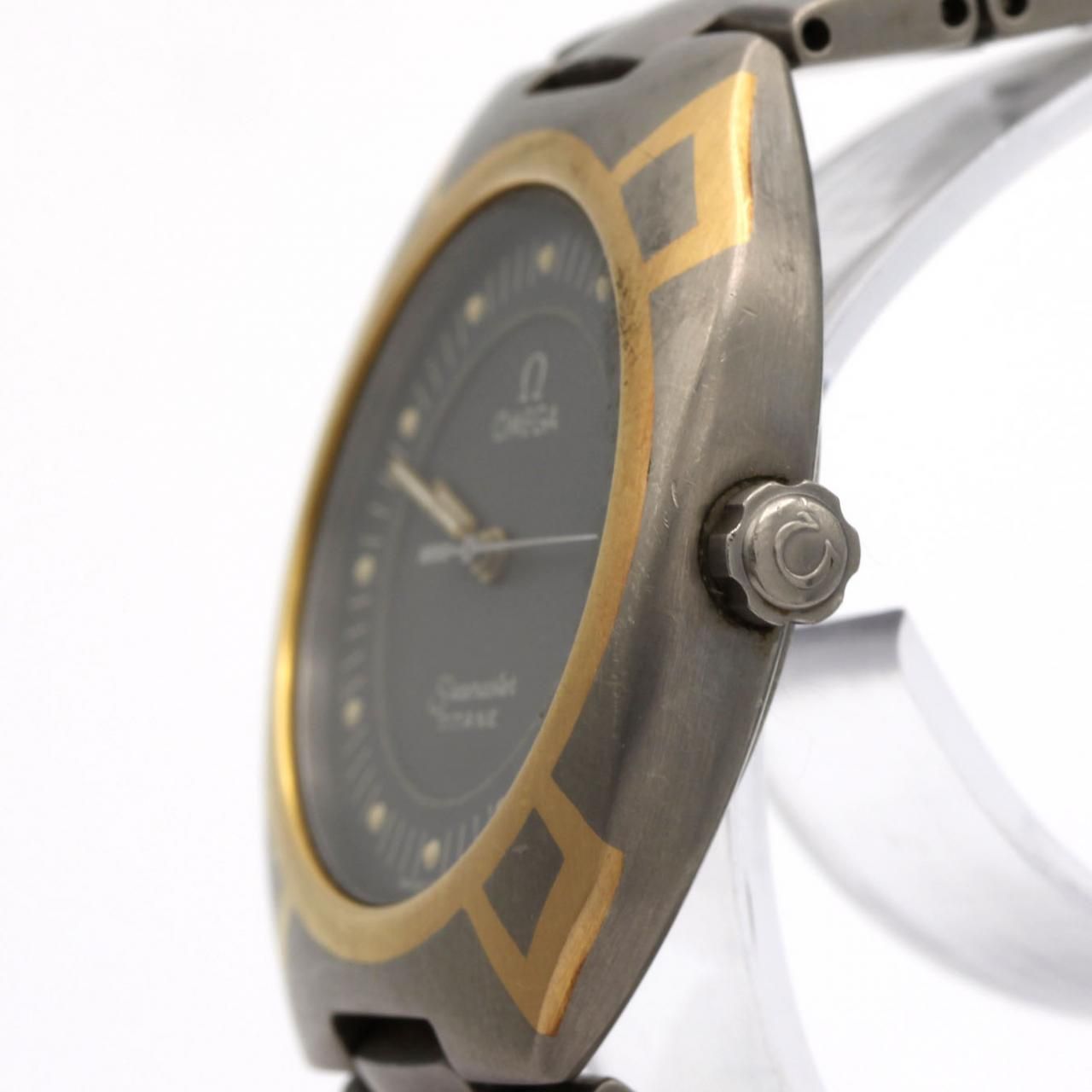 【ノーメンテナンス還元価格】オメガ シーマスターポラリス TI 5814.40 TIxYG クォーツ 【ノーメンテナンス還元価格】オメガ シーマスターポラリス TI 5814.40 TIxYG クォーツ