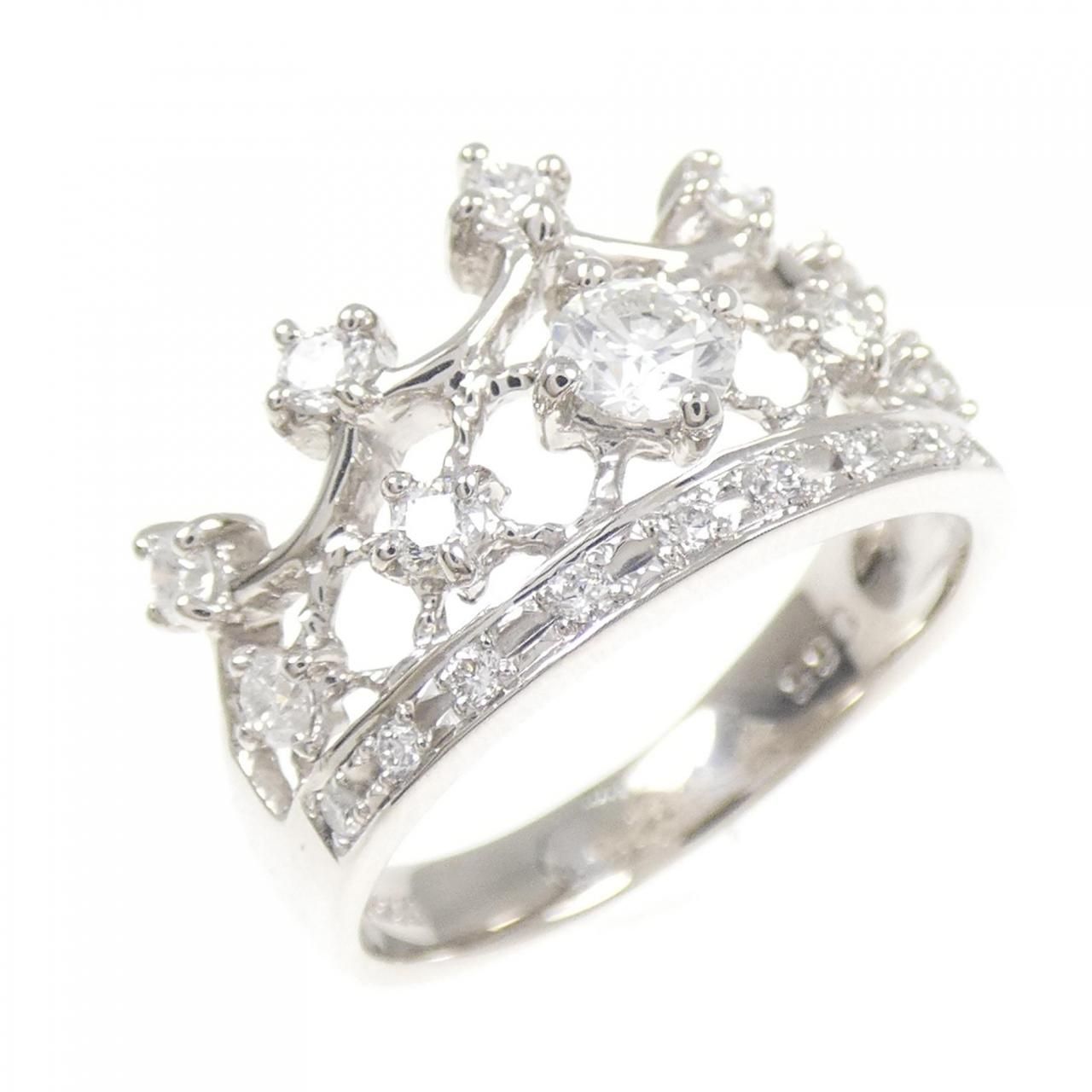 PT900 ダイヤモンド リング 0.65CT