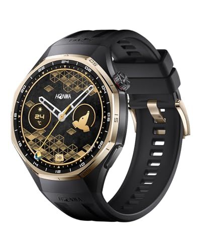 HONMA x HUAWEI WATCH GT 6 Pro スマートウォッチ 本間ゴルフコラボモデル プロレベルゴルフ機能 1.47インチ大画面 最長21日間バッテリー スポーツモード100種類以上 GPS搭載 心電図分析 健康モニタリング c257d056