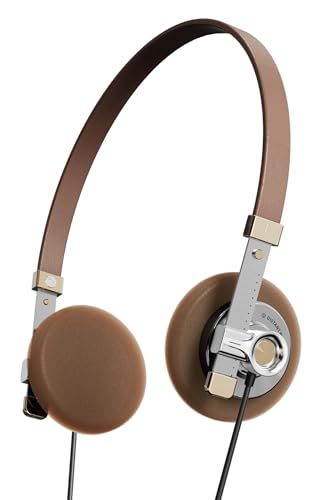 【 VGP 2026 受賞 】ROSE TECHNICS DISTANT MOUNTAIN 遠山 ディスタントマウンテン 有線 オンイヤー ヘッドホン ポータブル セミオープン 半開放型 レトロ ヴィンテージ デザイン ヘッドフォン ヘッドセット (ブラウyu