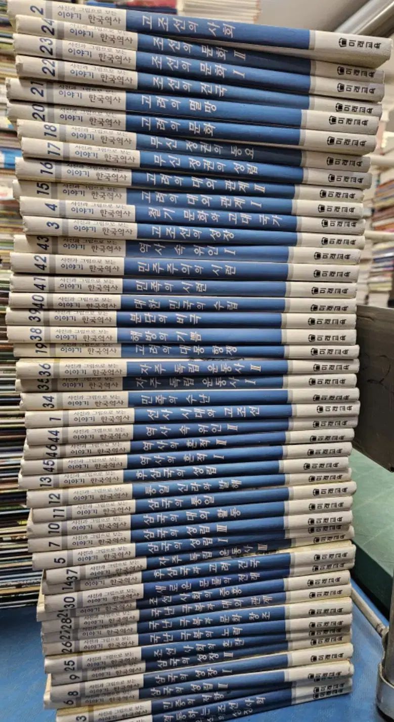 写真と絵で見る物語 韓国歴史 未来教育 46巻セット 子供向けの本 中古本