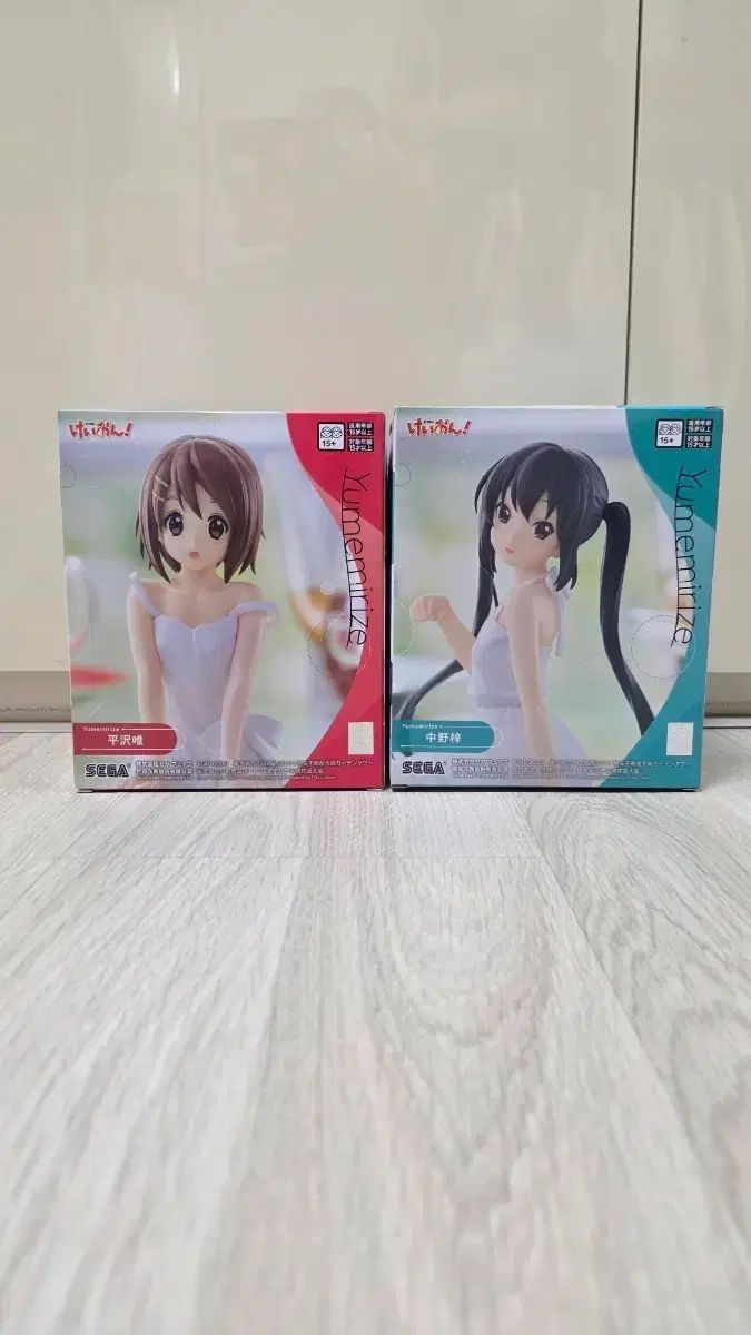 未開封新品正規品まとめ) けいおん！ 平沢唯 / 中野梓 フィギュア