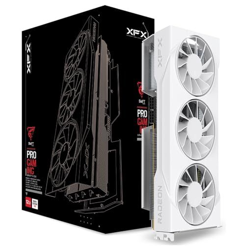 【新品】XFX Swift AMD Radeon RX 9070GRE Triple Fan Gaming グラフィックカードRX-97GRE29W7-GP/E国内正規品 (ホワイト)