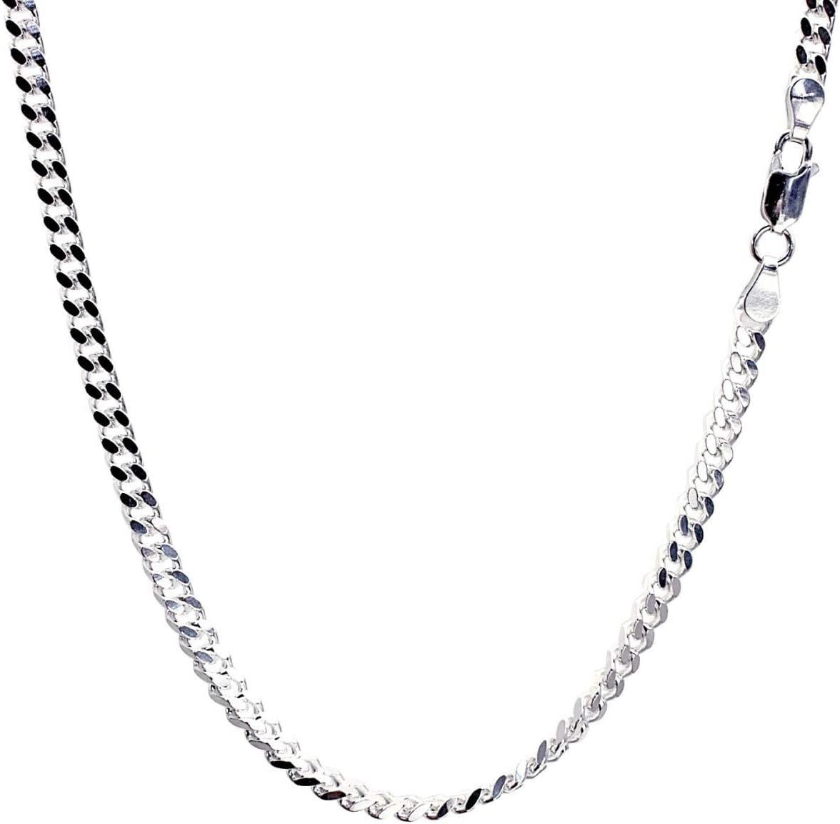 [シアーズ] シルバー925 SILVER 925 喜平4面カットチェーン 幅 4mm 長さ 60cm scd125-60