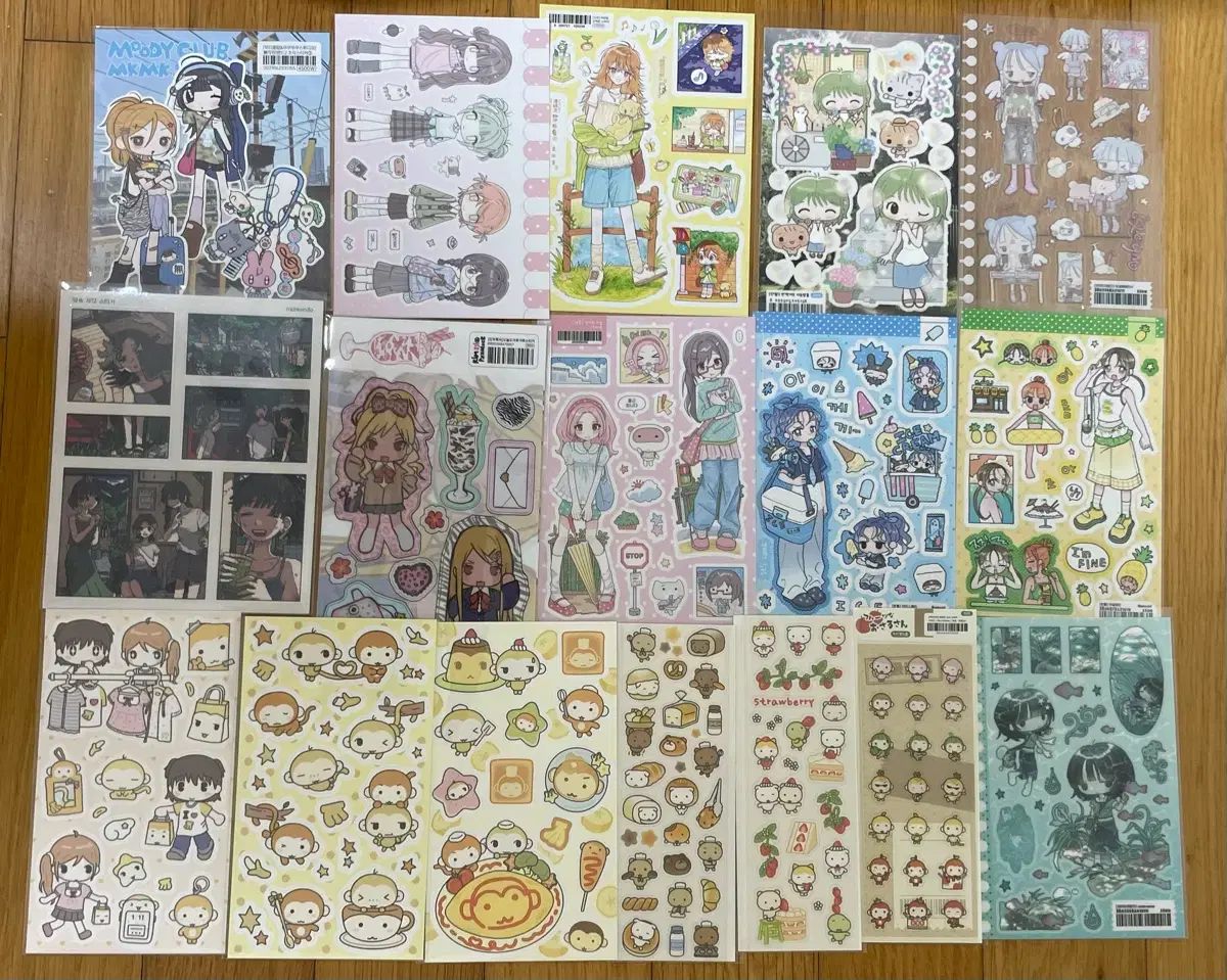 写真多め) ダイアリーデコ まとめ出品