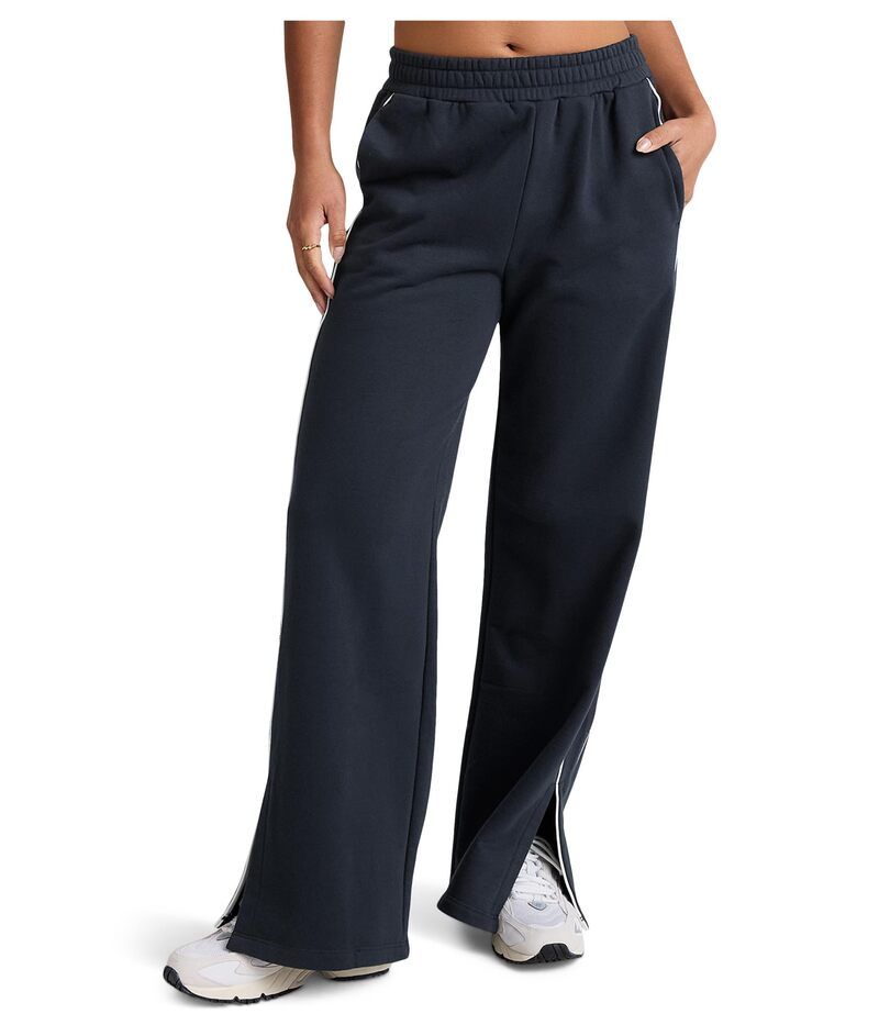ビヨンドヨガ レディース ボトムス カジュアルパンツ ワイドレッグ フリース Beyond Yoga Luxefleece Piper Wide Leg Pants Nocturnal Navy ネイ