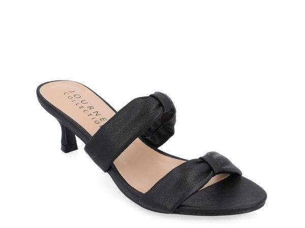 ジュルネ コレクション レディース シューズ サンダル Journee Collection Dyllan Sandal Black ブラック