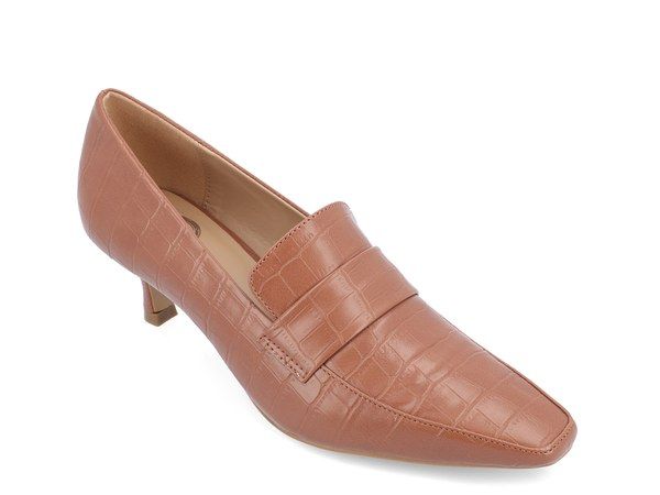 ジュルネ コレクション レディース シューズ パンプス Journee Collection Celina Pump Brown ブラウン