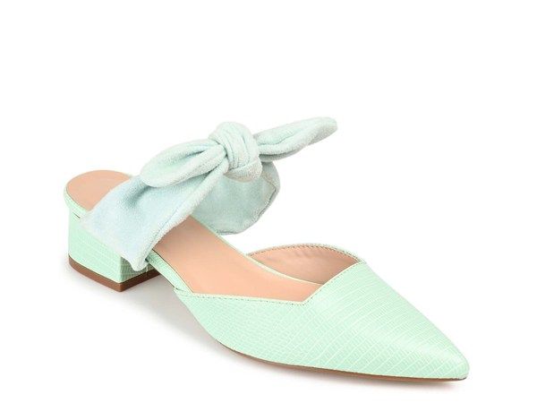 ジュルネ コレクション レディース シューズ パンプス Journee Collection Melora Flat Mint Green グリーン