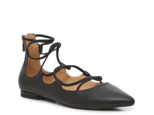 ジェシカシンプソン レディース シューズ パンプス Jessica Simpson Cheree Flat Black ブラック