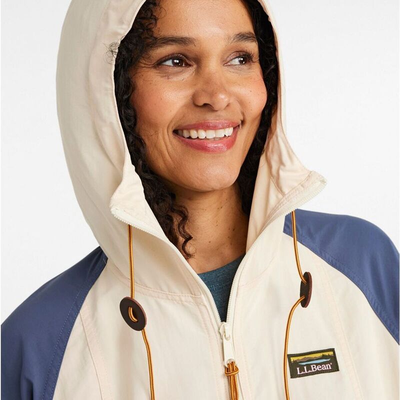 エルエルビーン レディース アウター ジャケット・ブルゾン LLBean Mountain Classic Multi Color Anorak Womens NaturalMineral Blue