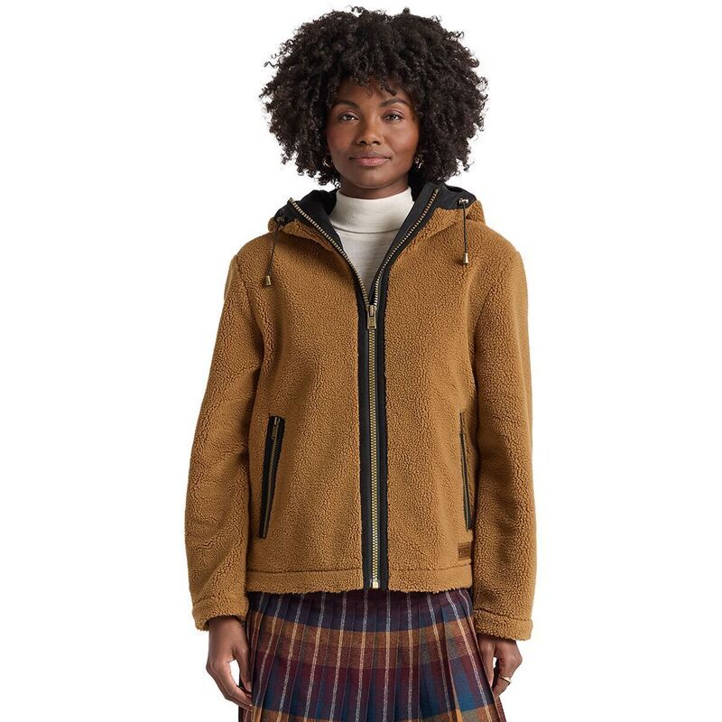 ペンドルトン レディース アウター ジャケット・ブルゾン コットン Pendleton Cottonwood Hooded Bomber Womens Bronze Autumn Star