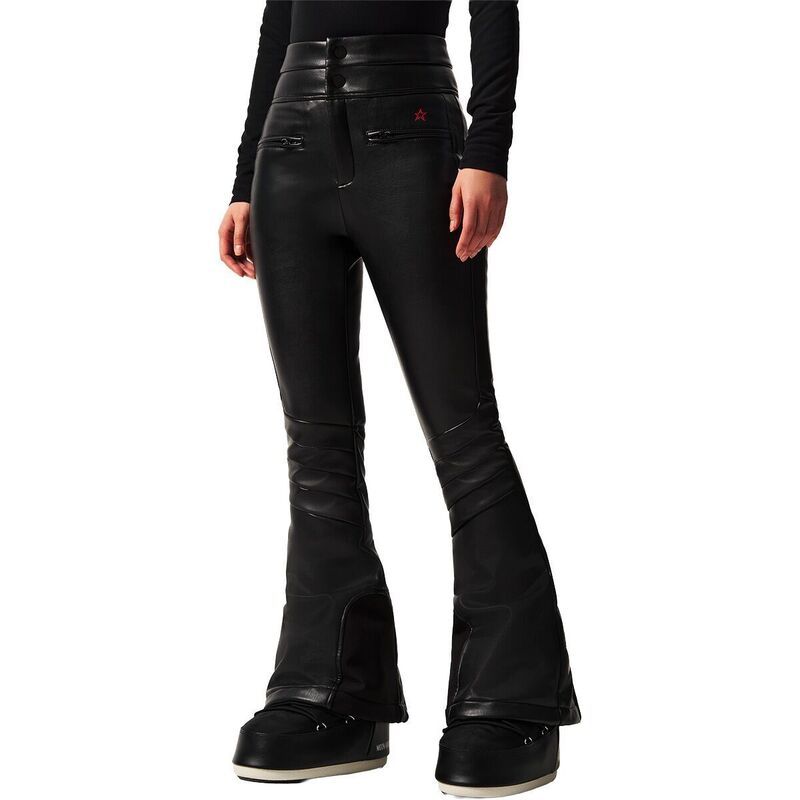 パーフェクトモーメント レディース ボトムス カジュアルパンツ ハイウエスト Perfect Moment Aurora High Waist Ski Pant Womens Black Faux L