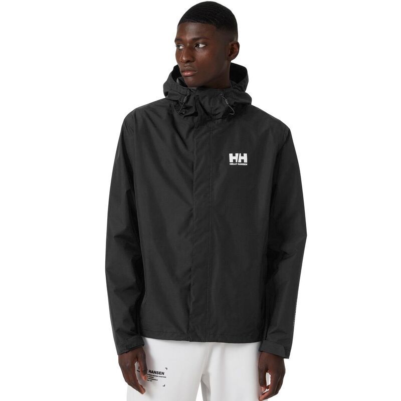 ヘリーハンセン メンズ アウター ジャケット・ブルゾン ジャケット Helly Hansen Seven J Jacket Mens Black ブラック