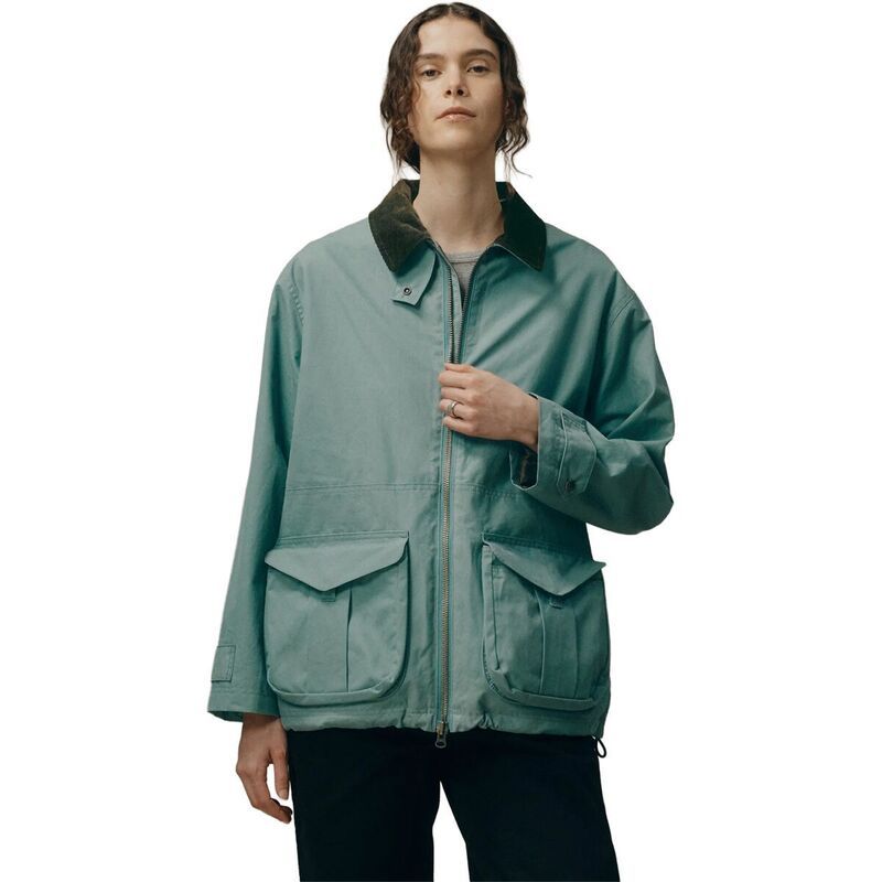 フィルソン レディース アウター ジャケット・ブルゾン コート Filson Cover Cloth Raincoat Womens BalsamGrn