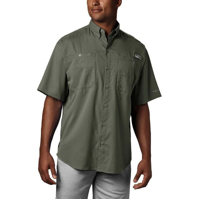 コロンビア メンズ トップス シャツ 半袖 Columbia Tamiami II ShortSleeve Shirt Mens Cypress