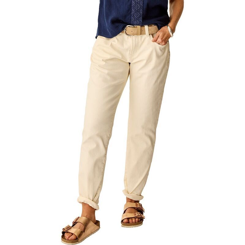 カーブデザイン レディース ボトムス カジュアルパンツ Carve Designs Carson Jean Womens Ecru エクリュ