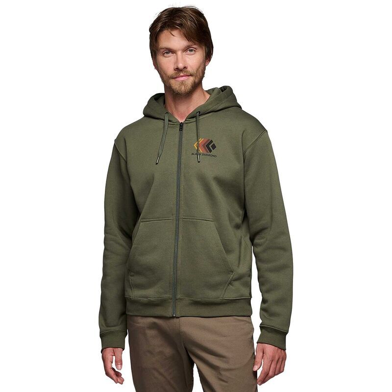 ブラックダイヤモンド メンズ アウター パーカー・スウェット パーカー Black Diamond Faded FullZip Hoodie Mens Tundra