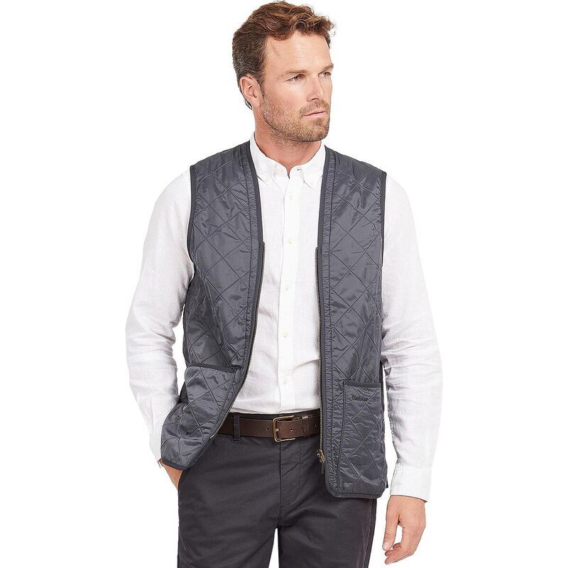 バブアー メンズ トップス ベスト コート Barbour Polarquilt Waistcoat ZipIn Liner Vest Mens Navy ネイビー