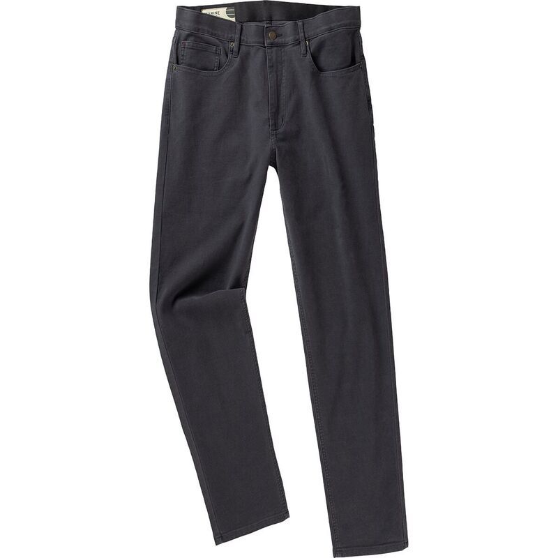 マリーン レイヤー メンズ ボトムス カジュアルパンツ パイル Marine Layer 5 Pocket Stretch Terry Pant Athletic Fit Mens Faded Nav