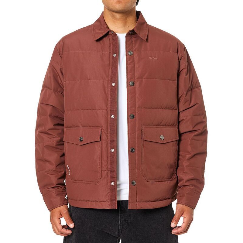 ケイティン メンズ アウター ジャケット・ブルゾン Katin OTG Yukon Puffer Jacket Mens Mahogany