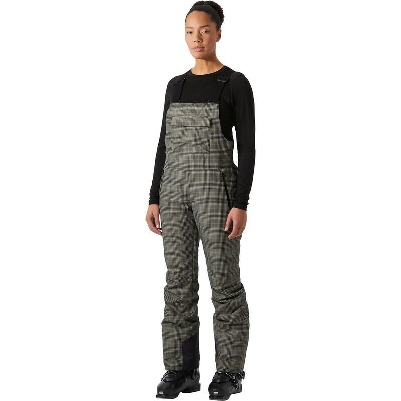 ヘリーハンセン レディース ボトムス カジュアルパンツ Helly Hansen Legendary Insulated Bib Pant Womens Pebble Broxburn Plaid A