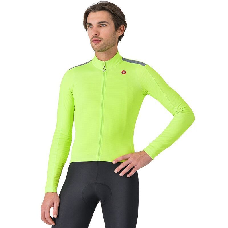 カステリ メンズ トップス Tシャツ ジャージー Castelli Puro 4 Jersey Mens Electric Lime ライム