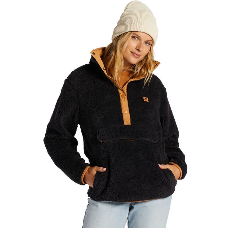 ビラボン レディース アウター ジャケット・ブルゾン Billabong Switchback Pullover Womens Black Sands ブラック