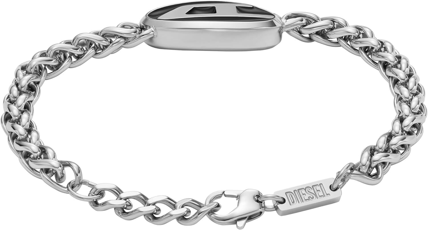 Diesel (ディーゼル) ステンレスブレスレット メンズ, One Size